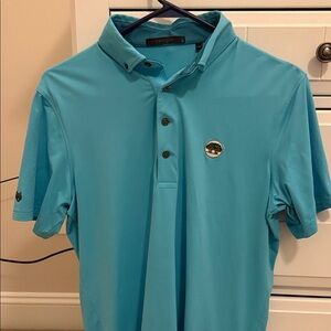 Greyson Men's Blue Polo Shirt Size Small Like New